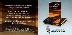Presentación del libro de Luis A. García Bravo en Medina Sidonia
